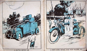 "Trough the world - First picture book" Vehicle Children-Picturebook 1920 (8804)